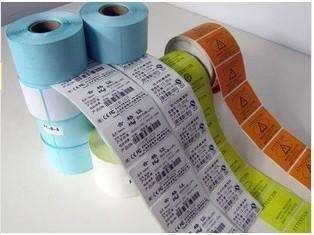 Custom Logo Printing Transparent Adhesive Label Sticker
