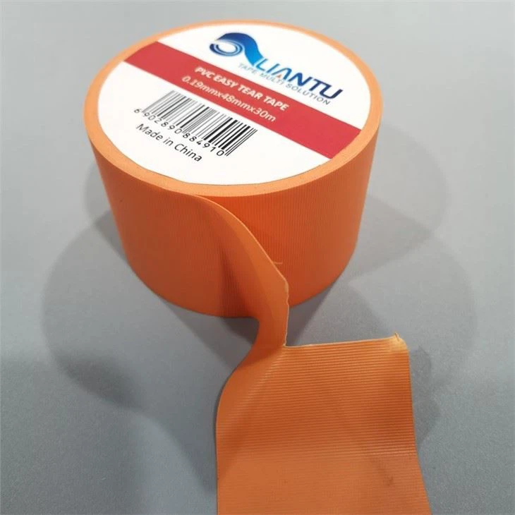 เทปฉาบปูน PVC เทปป้องกัน PVC ร่องขวาง PVC Easy Tear Tape